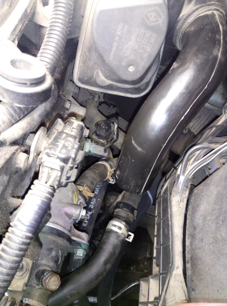 Шланги подачи и обратки ОЖ в котел